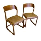 Originele Emile & Walter Baumann Eetkamerstoelen Jaren 60 thumbnail 3