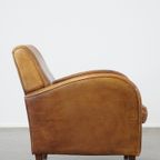 Schapenleren Armchair Met Een Strak Design En Een Uitmuntend Zitcomfort thumbnail 4