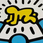 Keith Haring, Untitled(yellow Baby), Licensed By Artestar Ny, Printed In Uk thumbnail 5