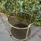 Vintage Serveer Trolley, Bar Trolley Hollywood Regency thumbnail 2