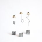 Postmodern Candle Sticks By Ehlen Johansson For Ikea, 1987 thumbnail 2