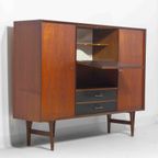 Minimalistische Mid-century Barkast In Teak Door Van Pelt, België 1960 thumbnail 7
