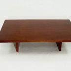 Large Bamboo And Wood Coffee Table By Axel Vervoordt 1980s thumbnail 5