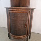 Vintage Rotan Boho Stijl Hoekkast thumbnail 4
