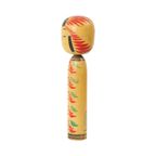Vintage Kokeshi Pop Xl Hout Japan Showa Periode 36cm thumbnail 5