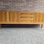Vintage Sideboard Van Palette Lengte 210cm thumbnail 5