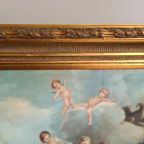 Groot Schilderij Naar "the Abduction Of Europa" Van François Boucher thumbnail 2