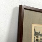 Vintage Houtsnede Door Henri Wils 69864 thumbnail 7