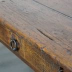 Geweldige Antieke Franse Eettafel Met Een Waanzinnig Blad Uit Eind 18e Eeuw thumbnail 10