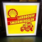 Supermooie Shell Lichtbak Reclame Landbouw Smeermiddelen🚜 thumbnail 2
