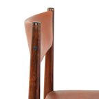 Set 6 Palissander Eetkamerstoelen Stoelen Vintage 'cellemuiden' thumbnail 11