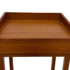 Vintage Teakhouten Bijzettafel Nachtkastje 60's Teak thumbnail 9