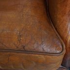 Begeerlijke Schapenleren Clubfauteuil Met Prachtige Kleuren En Een Comfortabele Zit thumbnail 11