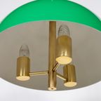 Groene Kunststof Hanglamp Jaren 70 thumbnail 4