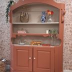 Vintage Retro Buffetkast Zachte Terracotta Kleur thumbnail 7