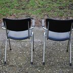 Vintage Buisframestoelen Jaren '70 Gispen thumbnail 12