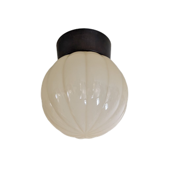 Thabur -Plafondlamp Jaren 30 – Bakeliet- Nc27