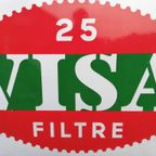 Emaille Bord Visa Sigaretten, 1961 thumbnail 3