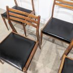 Six Elegant Vintage Scandinavian Chairs thumbnail 6