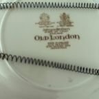 2x Vintage Old Britain Castles Bruin Veelkleurig Door Johnson Brothers thumbnail 10
