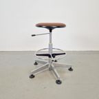 Vintage Gispen Design Atelierkruk Industrial Kruk ‘70 thumbnail 8