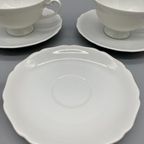 Set Hutschenreuther Theekopjes En Schotels Wit 6 Delig thumbnail 3
