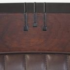 Luxe Art Deco Schuitema Design Fauteuil Met Donkerbruin Leer Uit De Decoforma Serie thumbnail 14