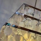 Vintage Xxxl Capiz Schelpen Lamp Hanglamp Opaline Parelmoer Vintage thumbnail 14