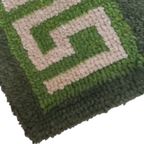 Vintage Groen Deurtapijt. thumbnail 4