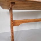 Zweedse Grenen Mid Century Eettafel Design Vintage thumbnail 11