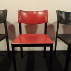 3 Enrico Pellizonni Eetkamer Stoelen Model Alex In Goede Staat thumbnail 4
