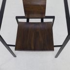 4x Postmoderne Eetkamerstoel Van Karl Friedrich Förster Voor Kff, 1980s thumbnail 9