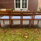 Set Van 4 Scandinavian Style Eetkamerstoelen thumbnail 6