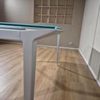 Cassina Artico 345 - Eettafel - Glas - Aluminium - Design thumbnail 9