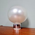 Wand-/Plafondlamp Van Opaalglas, Motoko Ishii,1970 thumbnail 4
