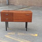 Vintage Mid Century Kastje Dressoir Sideboard Wandmeuble thumbnail 12