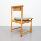Set Van 4 Eetkamerstoelen Nieuwe Stoffering thumbnail 10