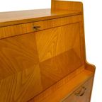 Vintage Secretaire Kastje Zweedse Jaren 60 Werkplek thumbnail 19