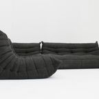 Togo Sofa Set By Michel Ducaroy For Ligne Roset thumbnail 3