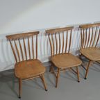 Scandinavian Design Chairs Akerblom Design Bar Chair Birch Wooden Chair Sweden thumbnail 4