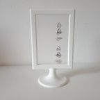 * Retro Fotolijstje Photo Frame Ikea Space Age Stijl thumbnail 2