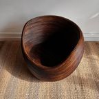 Gabrielle Crespi Rotan Fauteuil Mid Century Vintage thumbnail 8