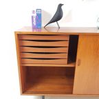 Vintage Deens Sideboard | Dressoir | Tv Meubel Teak thumbnail 8