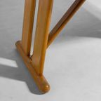Architecturale Postmoderne Eettafel In Beukenhout, Italië 1980 thumbnail 4