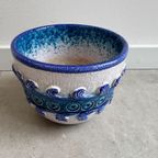 Vintage Keramiek Bloempot - Made In Italy - Fat Lava thumbnail 7