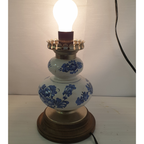 Olielamp Op Elektra Met Blauw Buikje thumbnail 3