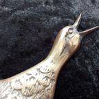 3 Prachtige Messing Vogels / Eenden Voor Buitenmuur thumbnail 3