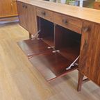 Vintage Fristho Palissander Dressoir Lowboard Kast 250 M thumbnail 11