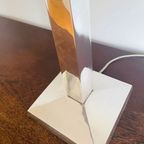 Unieke Zilveren Lamp. Gunther Lambert Verzilverde Lamp. Duits Design. thumbnail 11