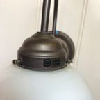 Lumi Lamp Muurlamp Met Melkglazen Kap thumbnail 4
